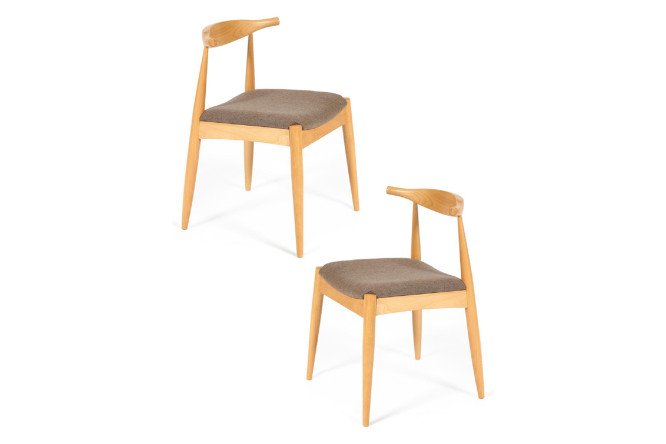 Изображение товара Комплект стульев Bull 54.5х75х54 см