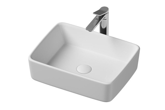 Изображение товара Умывальник накладной CERAMICANOVA Element CN6037 48х13х37 см Изображение товара Умывальник накладной CERAMICANOVA Element CN6037 48х13х37 см