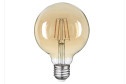 Лампа светодиодная IN HOME Deco LED-GL-95-deco gold E27, 9W, Шар, 3000 К, Тёплый