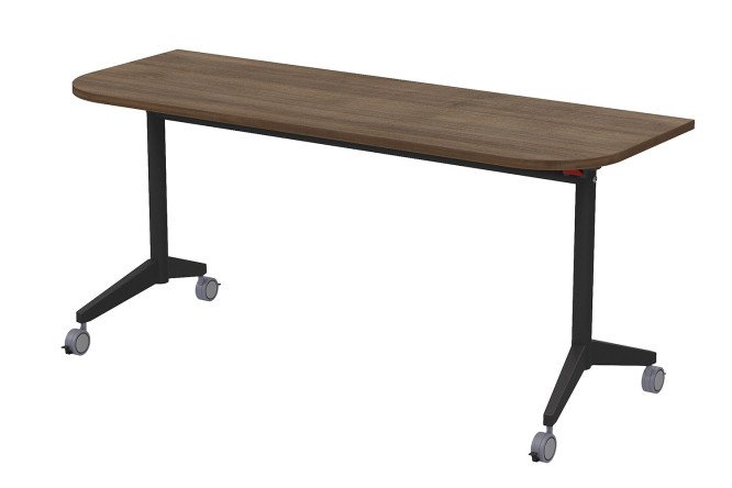 Изображение товара Стол-трансформер Bend с матовой ЛДСП поверхностью и без стекла