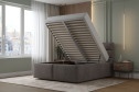 Кровать Бруно с матрасом SLEEPLAB Double Spring и подъемным механизмом