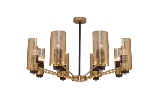 Изображение товара Потолочный светильник EUROSVET Grino 14 кв.м., E14, современные размеры