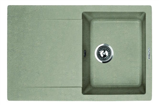 Изображение товара Мойка врезная с крылом LAVA L.4 SCANDIC 77.5х49.5х18 см