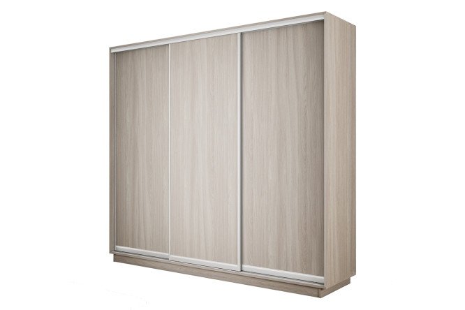 Изображение товара Шкаф-купе 3-дверный Slide-2 210х220 см ясень шимо светлый