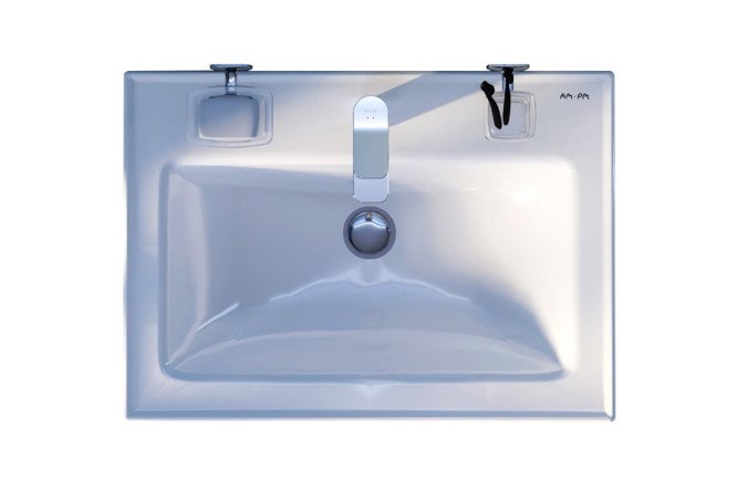 Изображение товара Раковина встраиваемая AM.PM X-Joy M85AWCC0652WG64 64x17x44 см керамика