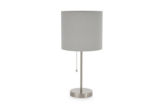 Лампа настольная HOFF Simple Grey E27, 23x47x23 см