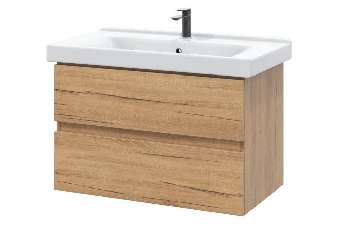 Изображение товара Тумба подвесная Sanstar Lavanti 70 см, цвет каркаса дуб вотан, фасада дуб вотан