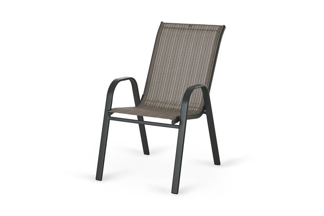 Изображение товара Стул Scott 53х90х78 см антрацит коричневый современный дизайн