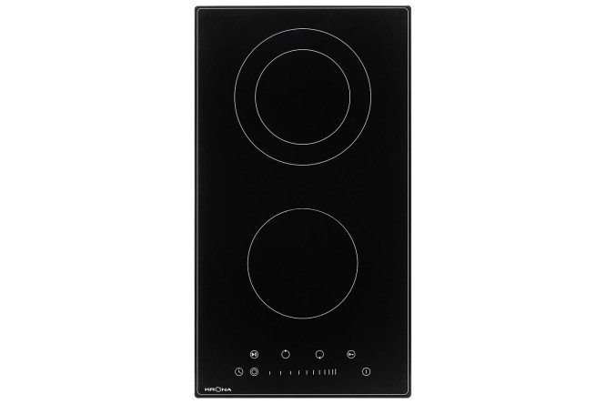 Изображение товара Электрическая панель KRONAsteel Laurel 30 BL KREH05, чёрный 28.8 см