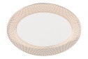 Столовый сервиз Lefard Radial gold на 6 персон 23 предм., Фарфор