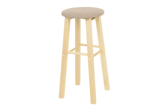 Изображение товара Барный табурет Loft Bar 36x76x36 см коричневый натуральные ножки