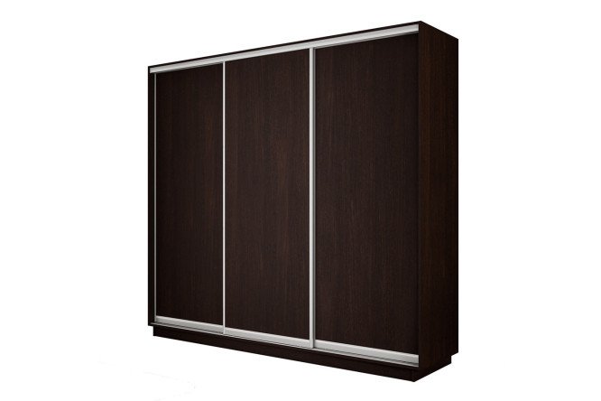 Изображение товара Шкаф-купе 3-дверный Slide-2 венге серебро 180х220х45 см