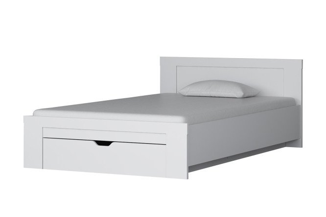 Изображение товара Кровать Дельта Next 120х200 см белая без матраса для спальни