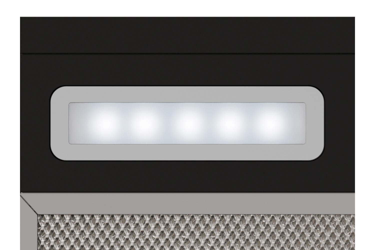 Вытяжка LEX Hyper 600 Light BL цвет чёрный, 52 см