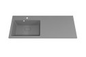 Раковина Cosmos Quartz RCosmos120LS Подвесная, 120х17.2х48 см