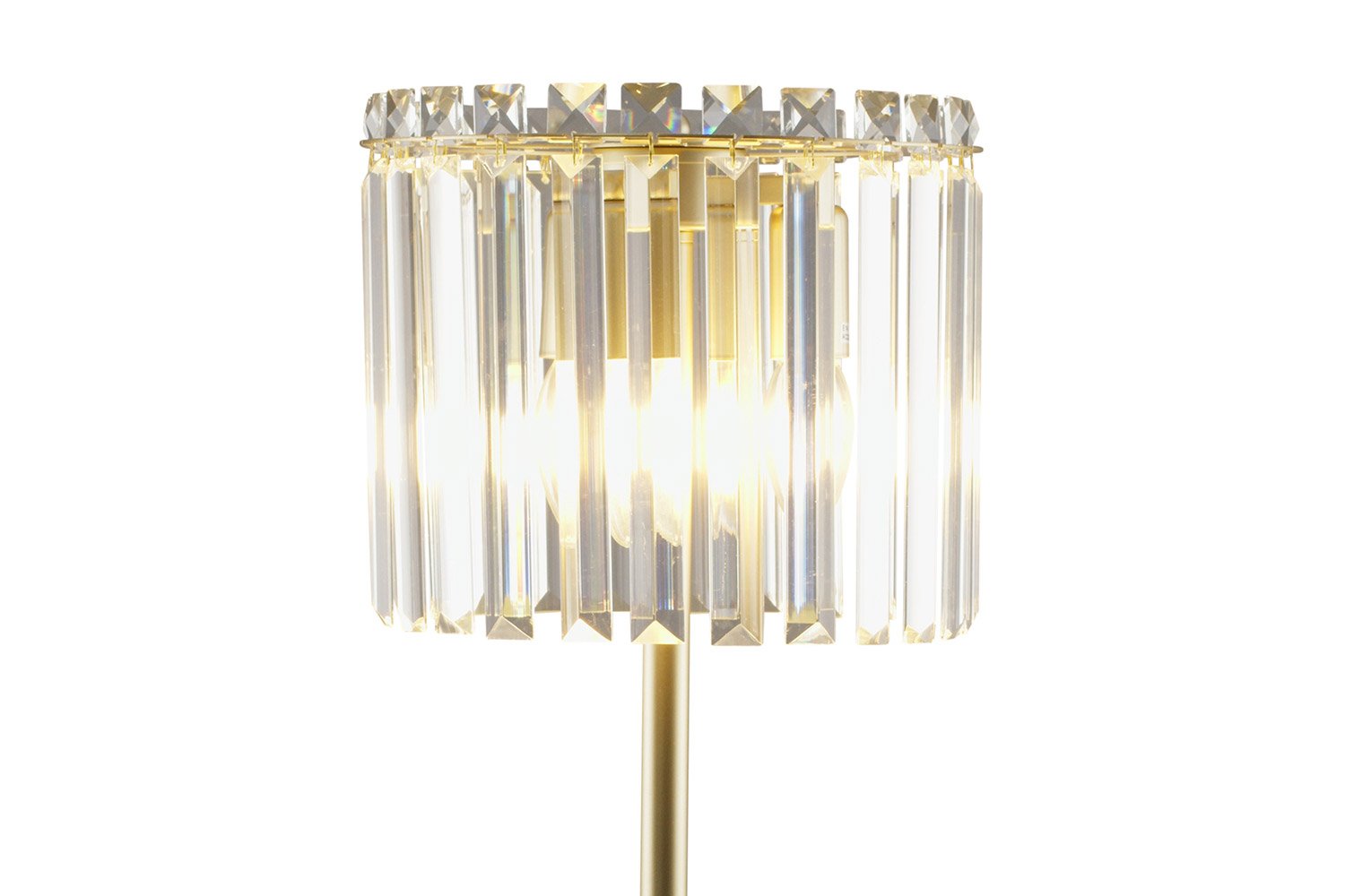 Лампа настольная MODERLI Crystal E14, 24x55x24 см