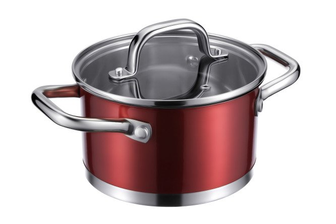 Изображение товара Кастрюля с крышкой REGENT Inox Stendal 1.8 л для любой плиты