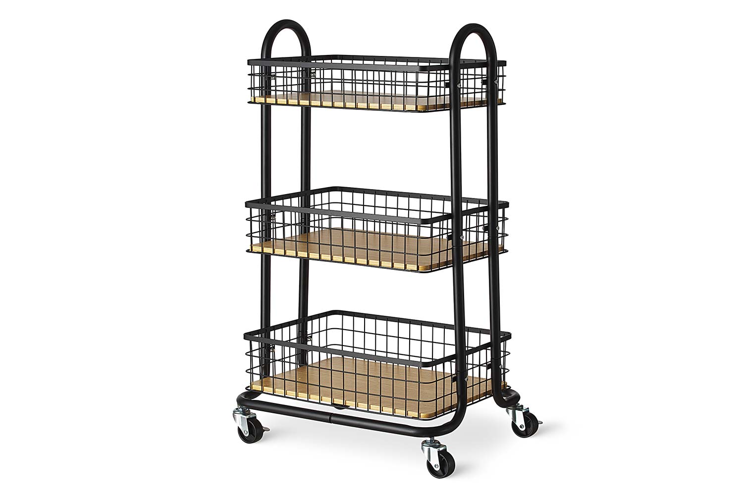 Этажерка 3-ярусная BERKRAFT Loft 45.5x78x33.6 см