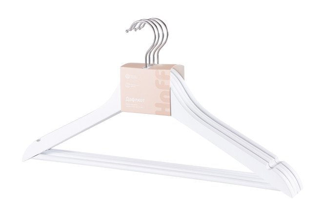 Изображение товара Набор вешалок для одежды HOFF Дафлкот 4 шт.