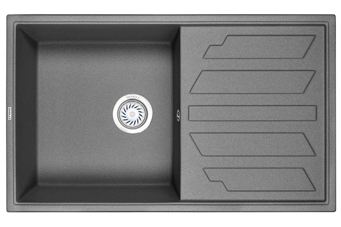 Изображение товара Мойка врезная с крылом GRANULA Granula 8601 86х50 см