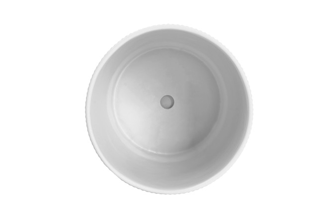 Горшок с блюдцем Mandarin decor Рельеф 18х19.7 см