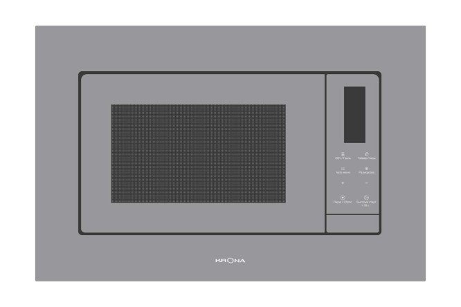 Микроволновая печь KRONAsteel KRMW31 MYSTERIUM mw 60 GR ,серый, 59.5х39х31.9 см
