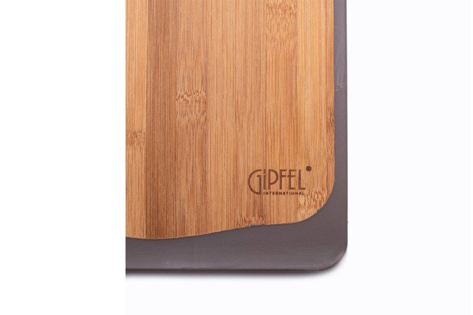 Доска разделочная GIPFEL Eco 23х1.8х33 см, 1 шт., Бамбук