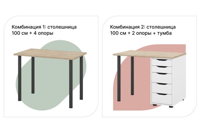 Столешница Alexys 100 см