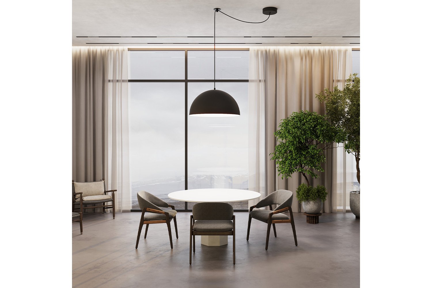 Светильник подвесной MAYTONI Modern Basic Colors 2 кв.м., 35х40х35 см, E27