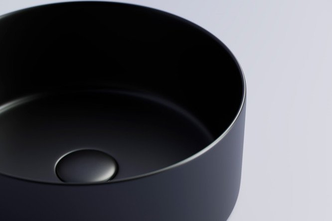 Умывальник накладной CERAMICANOVA Element CN6032MB 35.8х13.7х35.8 см