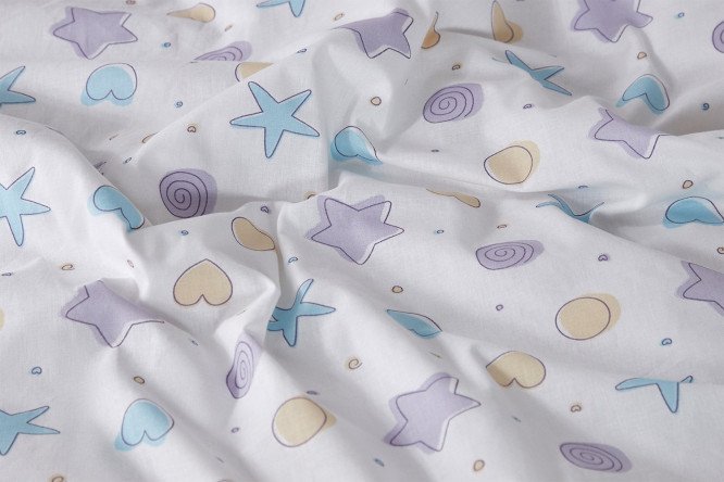 Фото 7 Комплект постельного белья MICASA Kids Lovely stars 143х215 см