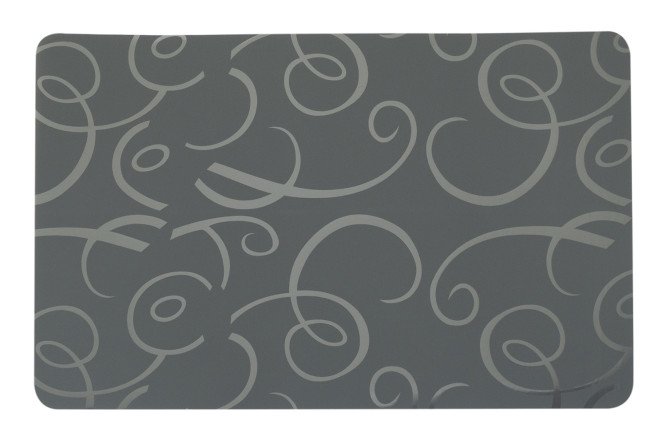 Изображение товара Индивидуальная салфетка с узором 45х0.3х30 см пыльно-серая