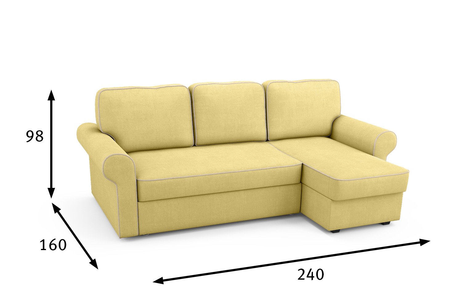 фото Угловой диван-кровать tulon hoff