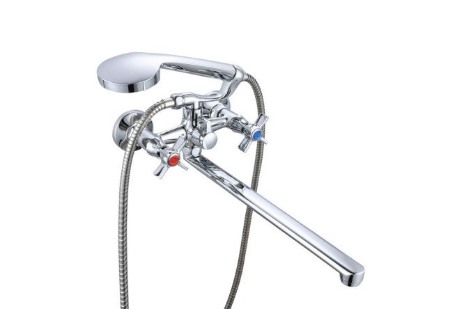 Изображение товара Смеситель для ванны SL118 140P цинковый сплав хром вентильный