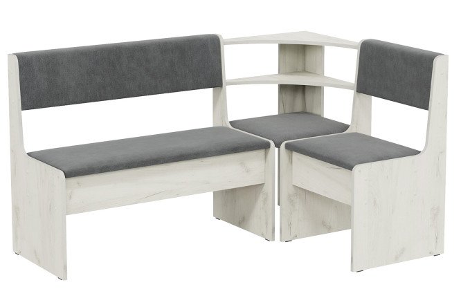 Изображение товара Угловая скамья Ларго с универсальным углом 148х83х100 см