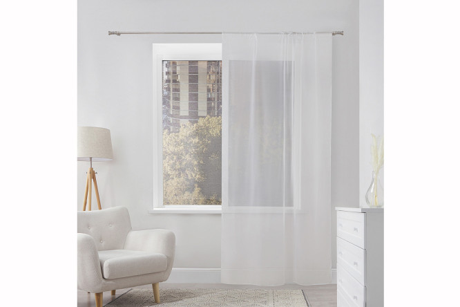 Изображение товара Тюль HOFF Emma 145х260 см, 1 шт., цвет белый