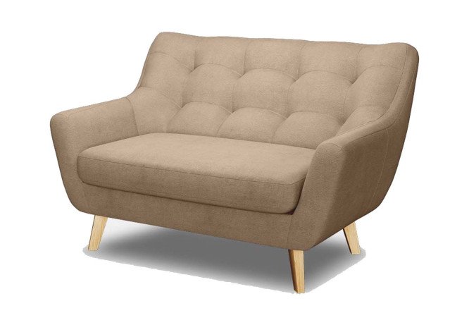 Изображение товара Диван Омега 1 бежевый компактный с трансформируемым спальным местом