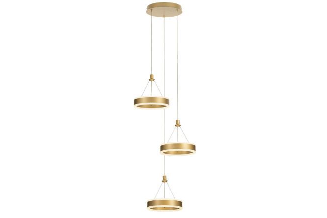 Изображение товара Люстра CITILUX Дуэт 12 кв.м. LED, диаметром 40 см, современный дизайн