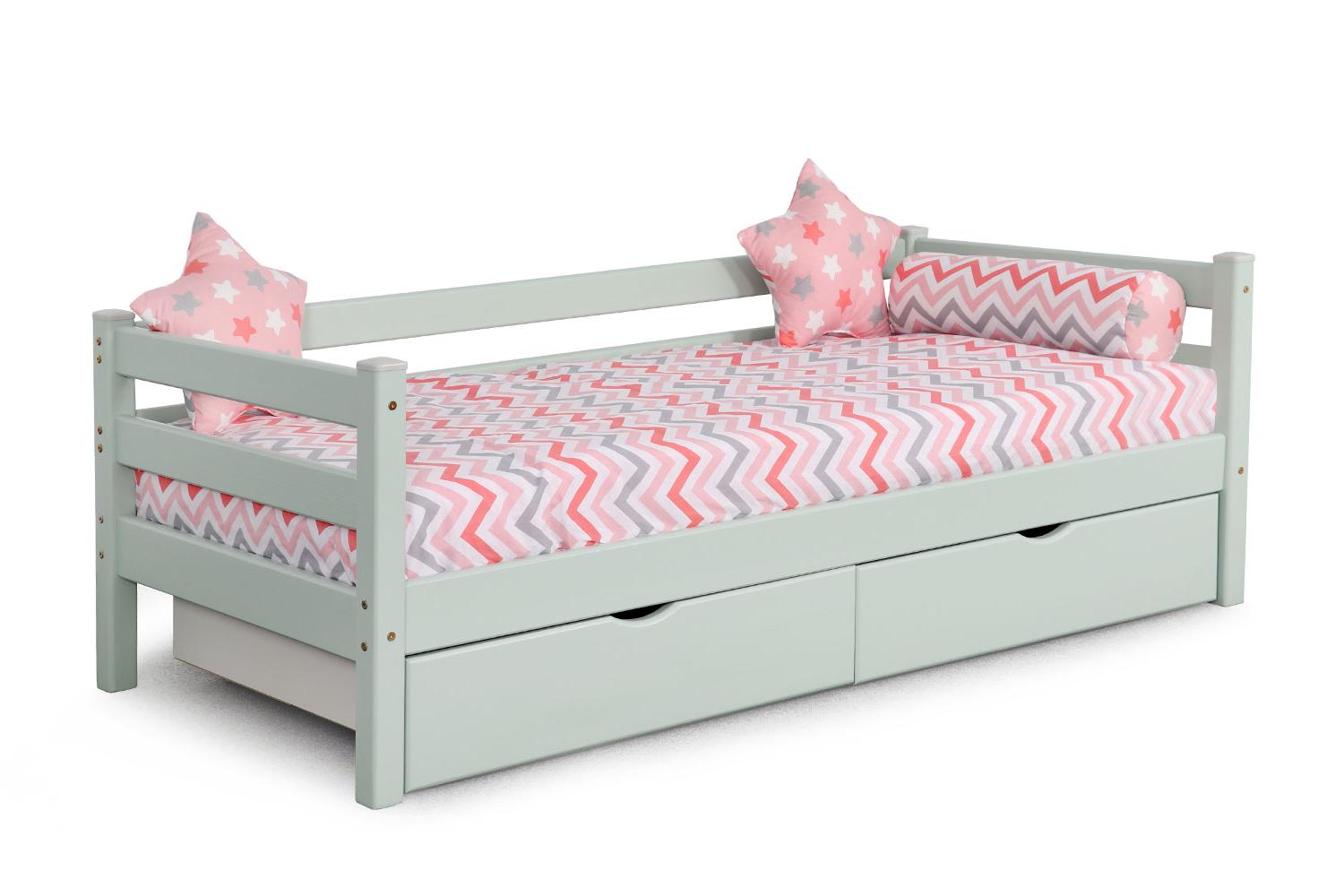 фото Детская кровать с бортиком соня hoff