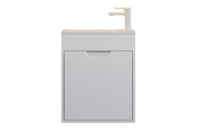 Изображение товара Тумба подвесная Modul 50 см белая матовая для ванной