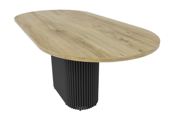 Изображение товара Стол GENGLASS Trubis wood 180х75х90 см стильный и прочный