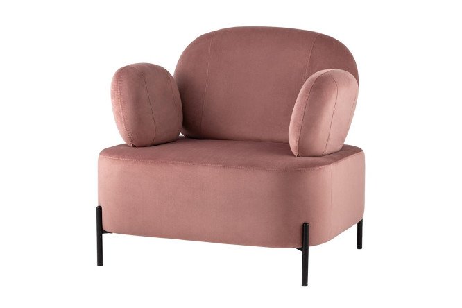 Изображение товара Кресло Кэнди стильное и комфортное из велюра 86х79х79 см