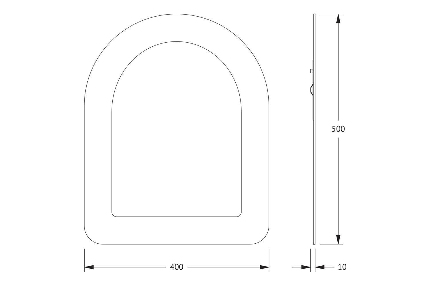 фото Зеркало fasion evoform