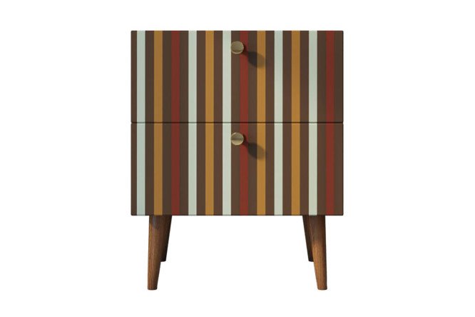 Изображение товара Тумба прикроватная с 2 ящиками Berber для спальни