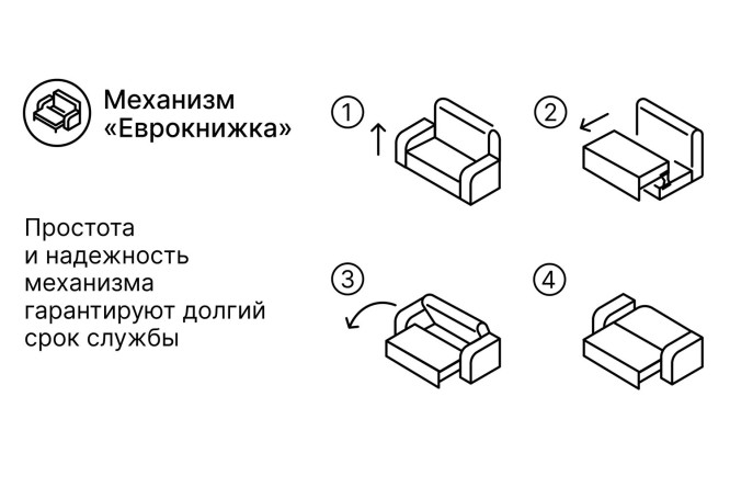 Диван-кровать Аметист