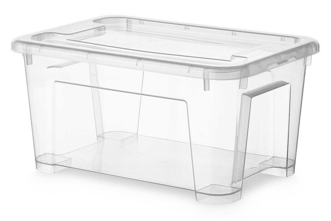 Изображение товара Контейнер с крышкой HOFF Basic 28x14x19 см 5 л для хранения вещей