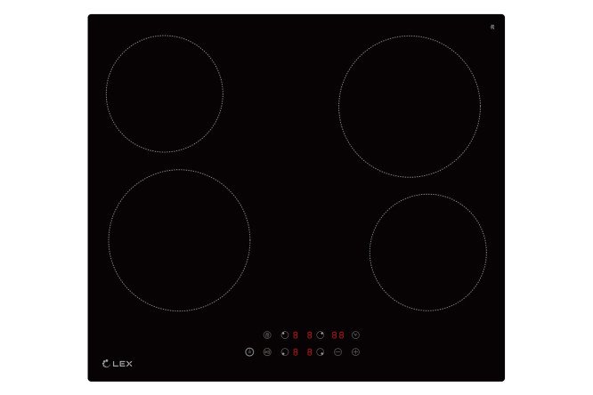 Изображение товара Электрическая панель LEX EVH 640 H BL с 4 зонами нагрева