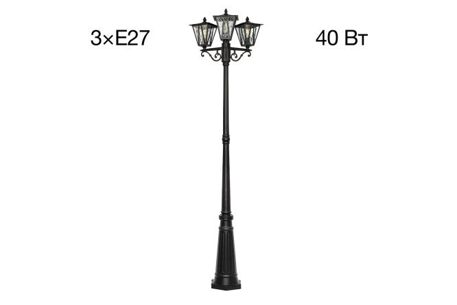 Изображение товара Уличный светильник CITILUX Forts 40 Вт E27 для наружного освещения
