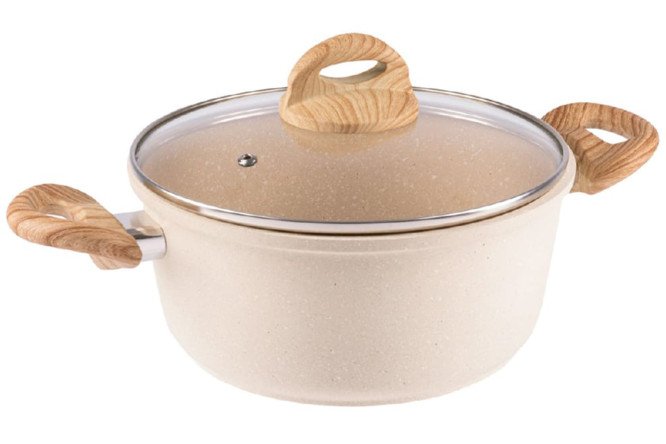 Изображение товара Кастрюля с крышкой Letizia 3.3 л из литого алюминия