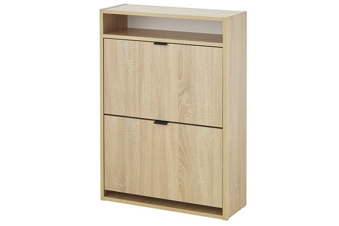 Изображение товара Обувница Кан 60x88x23 см дуб Сонома для хранения обуви и порядка